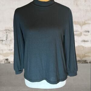 Caslon NWOT Women's Black Long Sleeve Top - Size Small